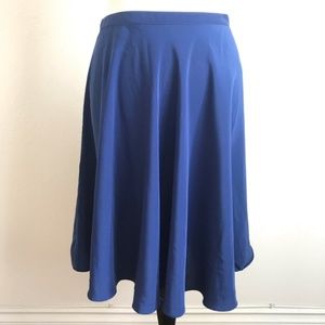 Banana Republic Factory Blue Circle Skirt - New Without Tags NWOT